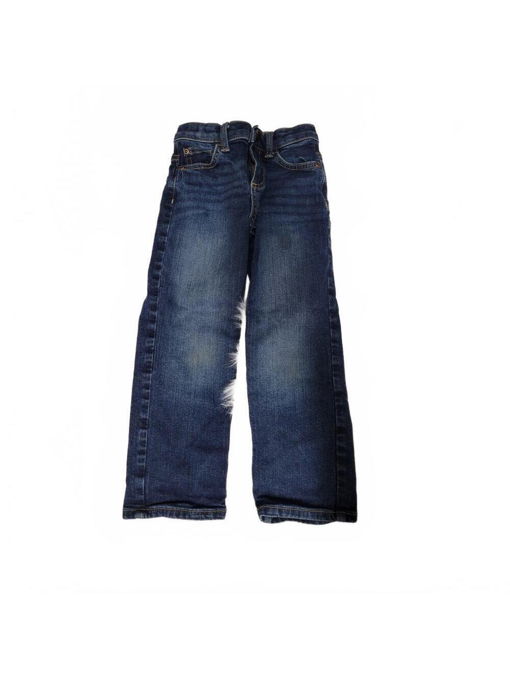Jumping Beans Boys Relaxed Straight Leg Denim Jeans Boys Size 4